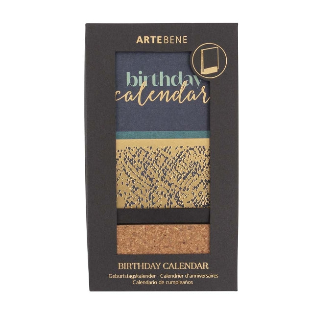 Gimtadienių kalendorius "Gold"