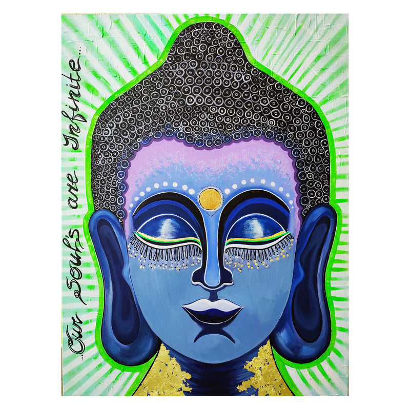 Paveikslas "Buddha" (70 x 90 cm)