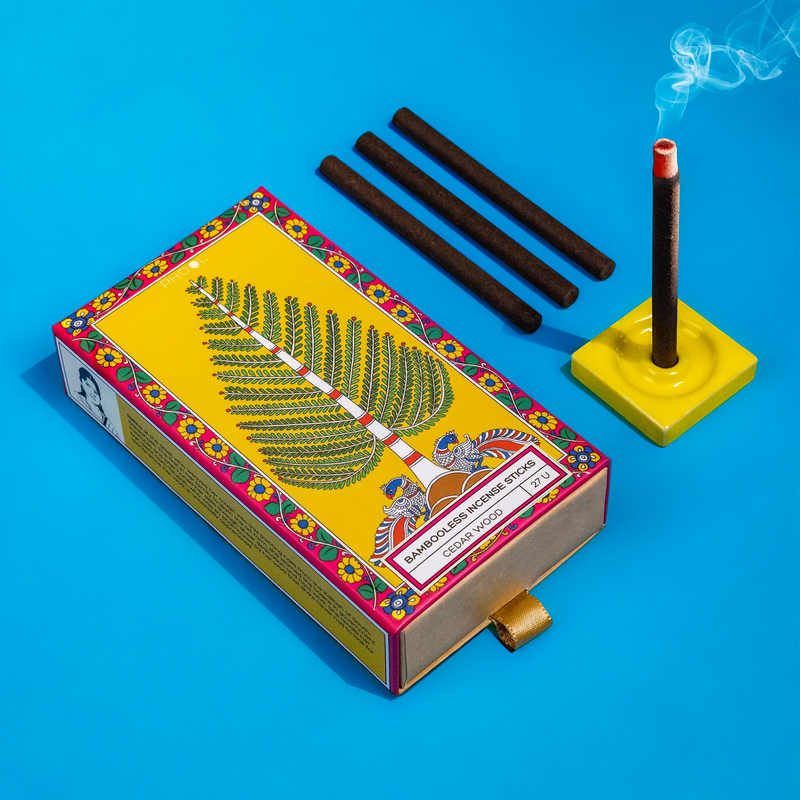 Smilkalai be bambuko „Cedar Wood“ (Kedras)