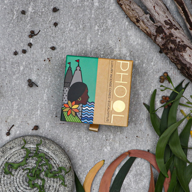 Kūginiai smilkalai „Eucalyptus“ (Eukaliptas)