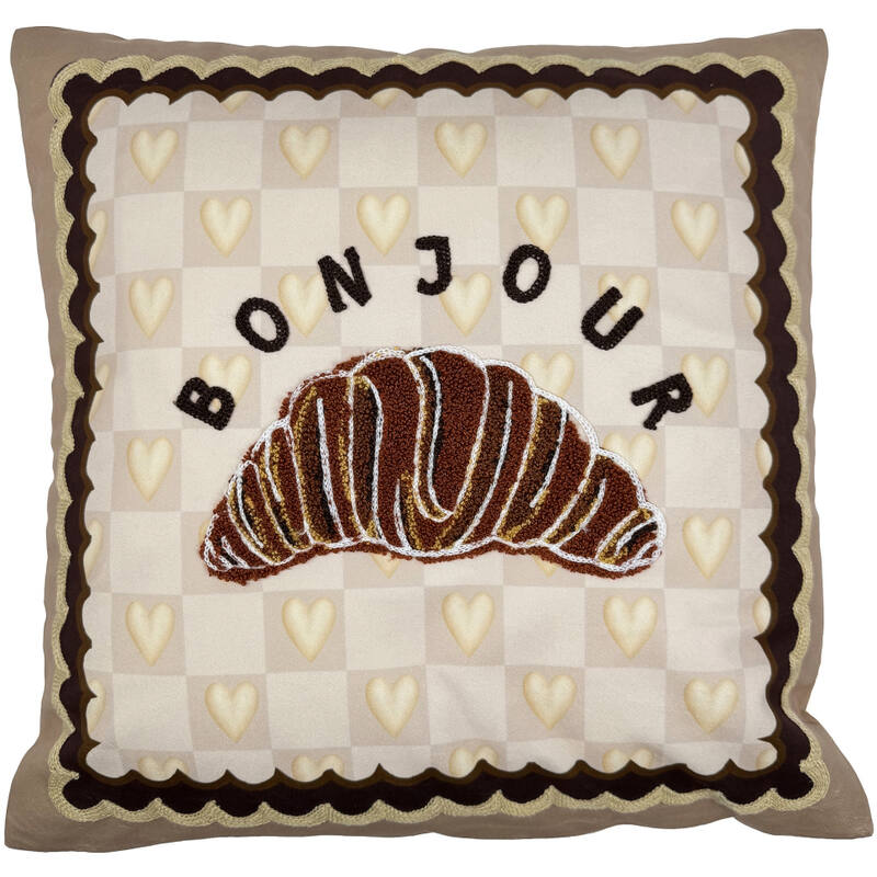 Pagalvėlė "Bonjour" 45x45x3cm