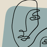 Plakatas "The Sisters in Line”