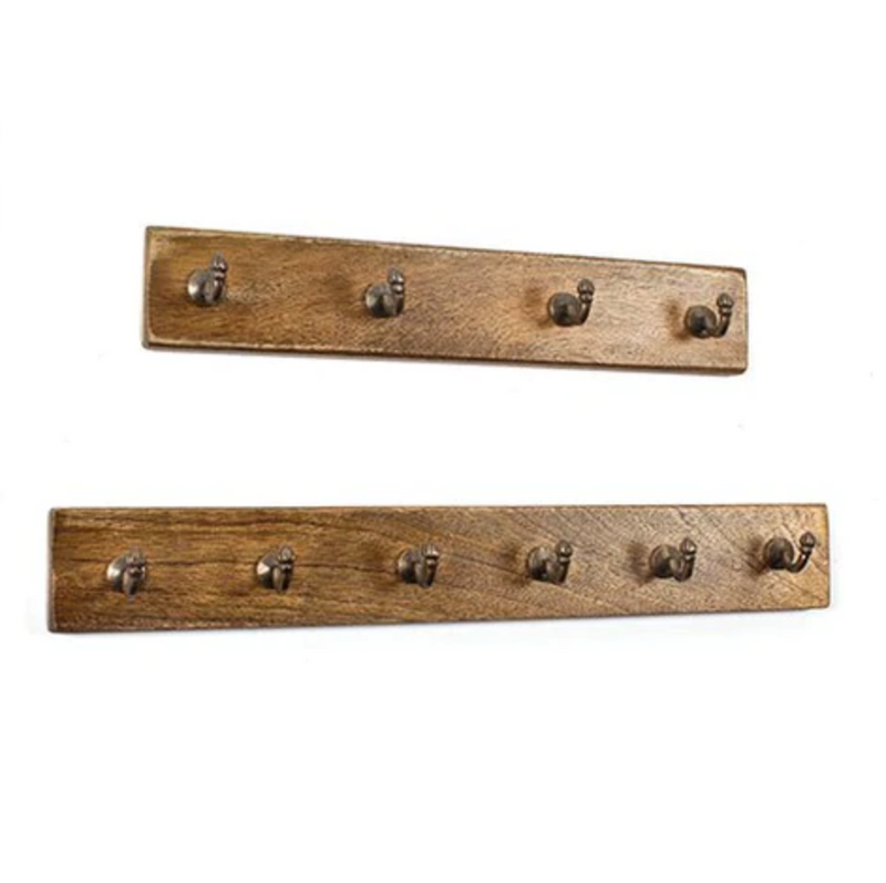 Kabliukai ant sienos „Vintage Natural" (dviejų dydžių)