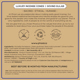 Kūginiai smilkalai "Govind Gulab“