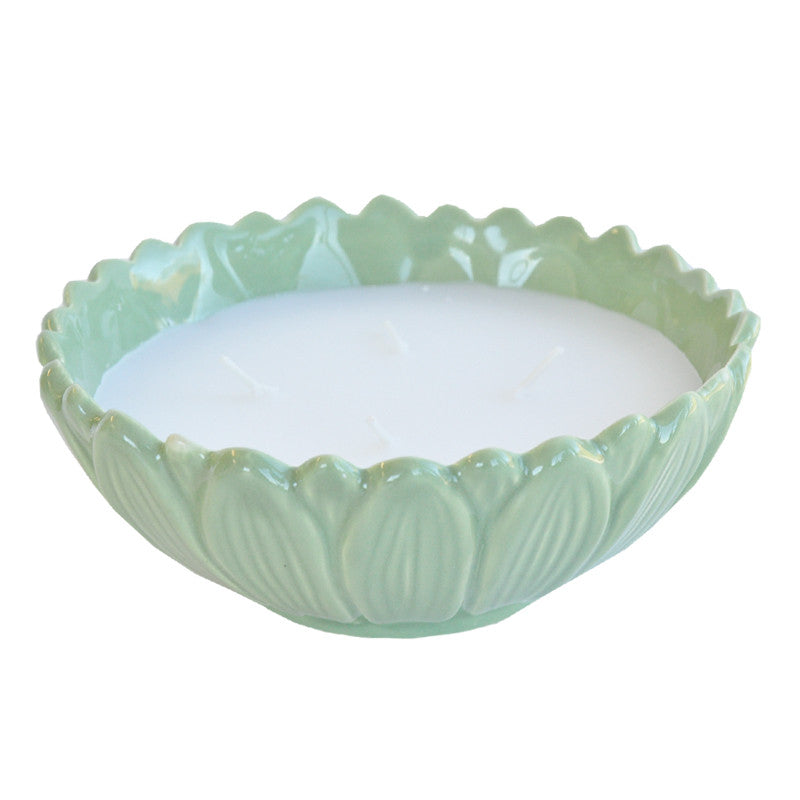 Žvakė indelyje "Green Leaf"