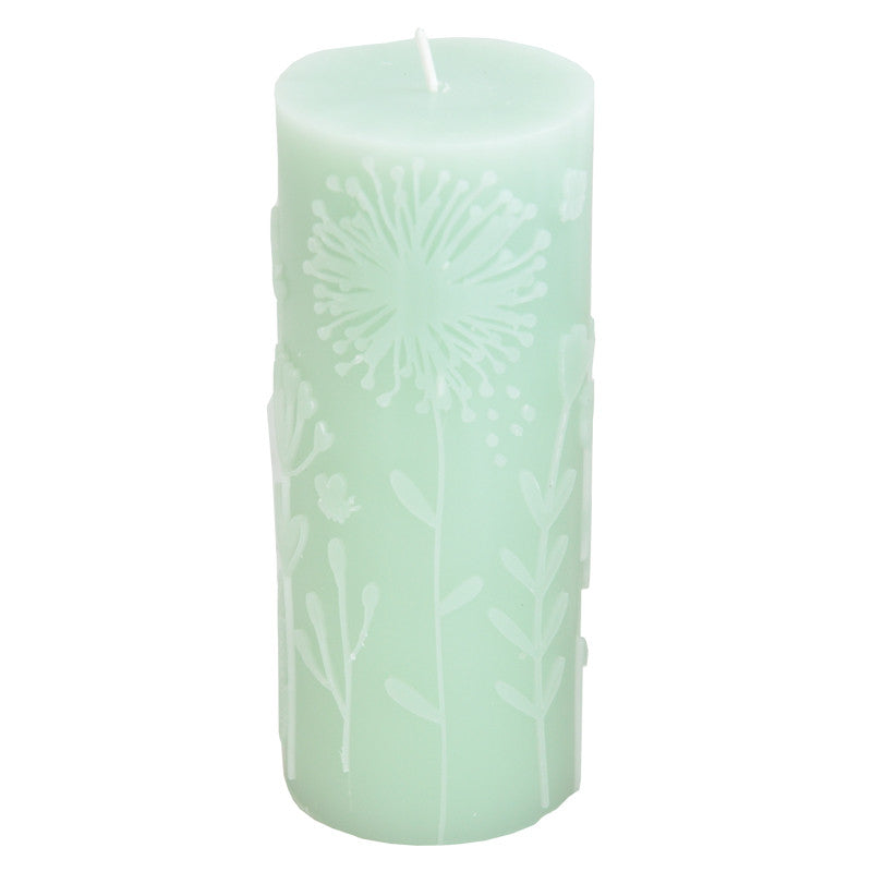 Žvakė "Green Flowers”