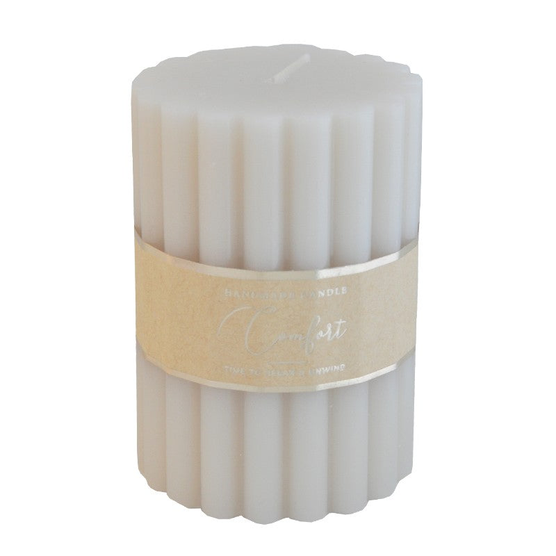 Žvakė "Stripes Beige"