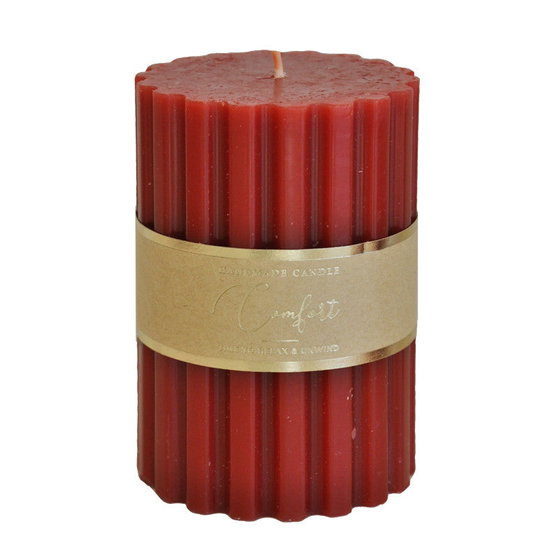 Žvakė "Stripes Red"