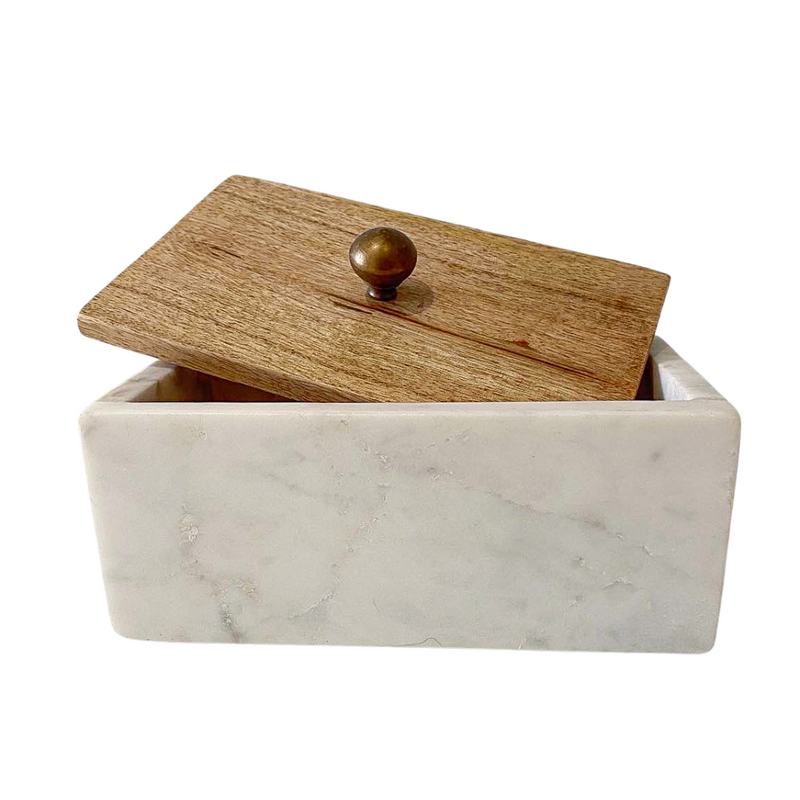 Marmuro ir mango medžio dėžutė "Emily"