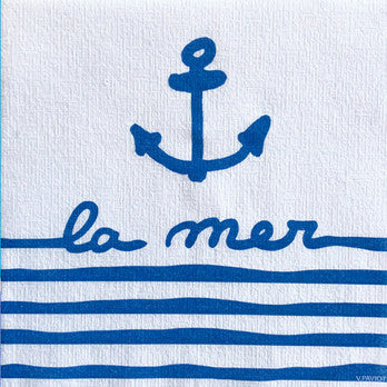 Servetėlės "La Mer" (40 x 40 cm)