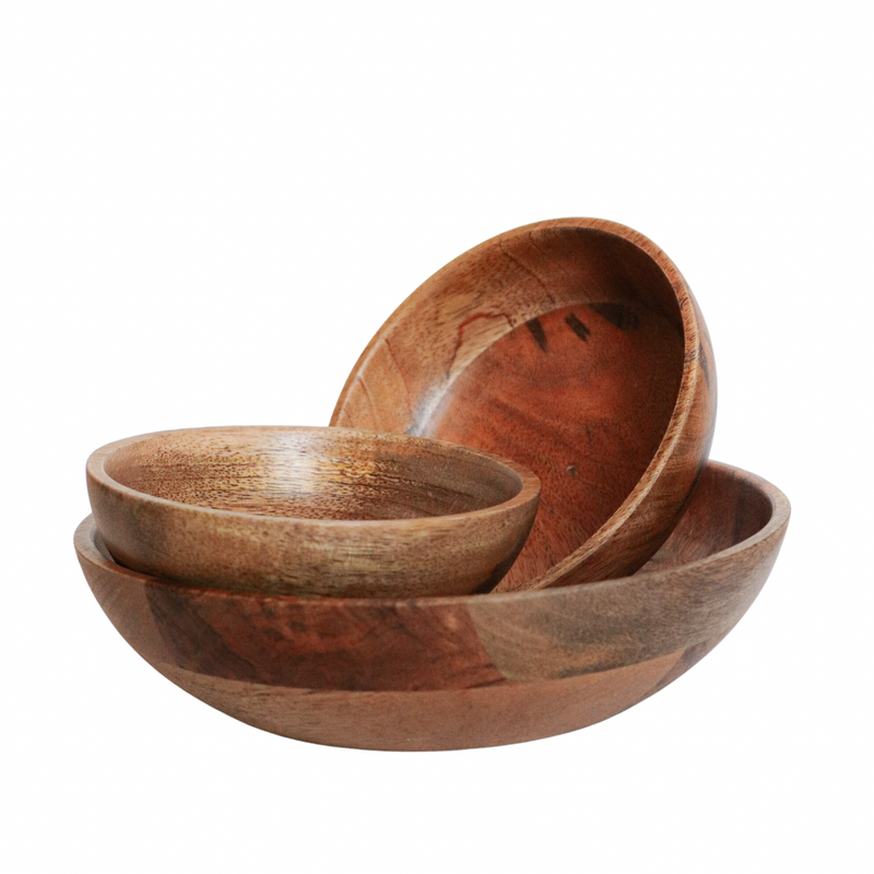 Medinis dubenėlis „Natural" (Trijų dydžių)