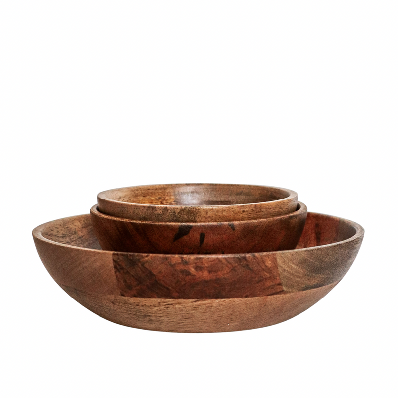 Medinis dubenėlis „Natural" (Trijų dydžių)