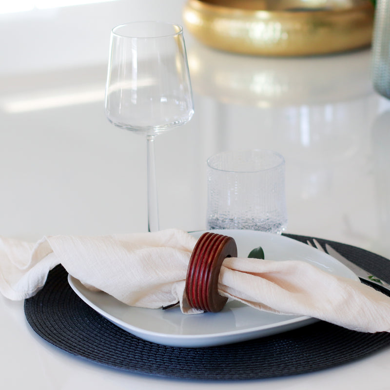 Servetėlių žiedai „Strawberry cookies" (2 vnt.)