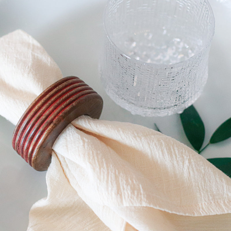 Servetėlių žiedai „Strawberry cookies" (2 vnt.)