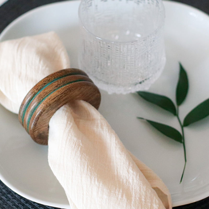 Servetėlių žiedai „Sunny summer" (2 vnt.)