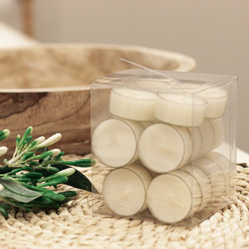 Arbatinės žvakutės „White" (20 vnt.)