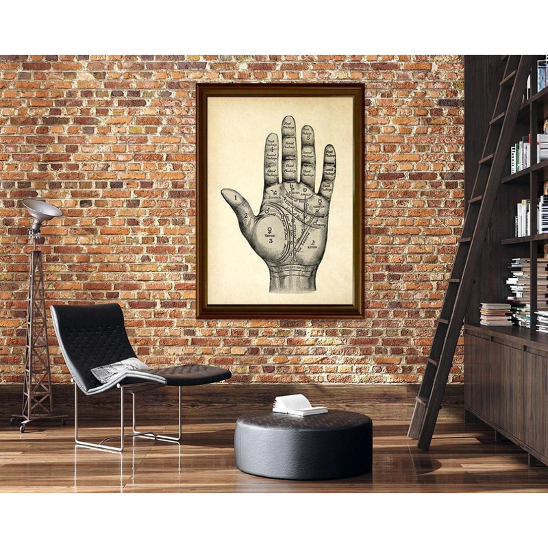 Plakatas "Vintage Mystical Hand"