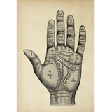 Plakatas "Vintage Mystical Hand"