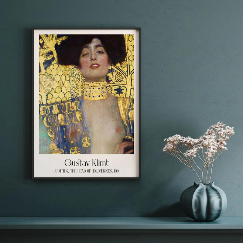 Plakatas "Judith by Gustav Klimt"