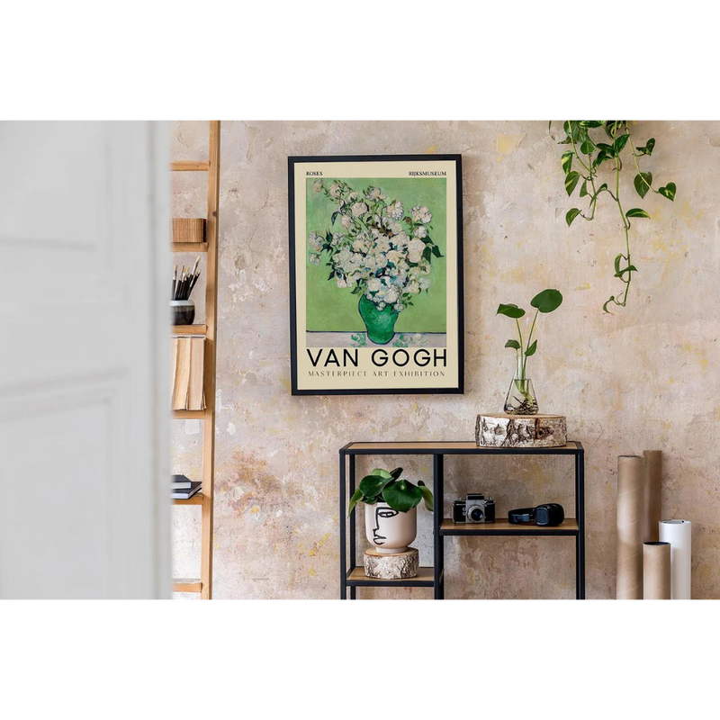 Plakatas "Roses by Van Gogh"