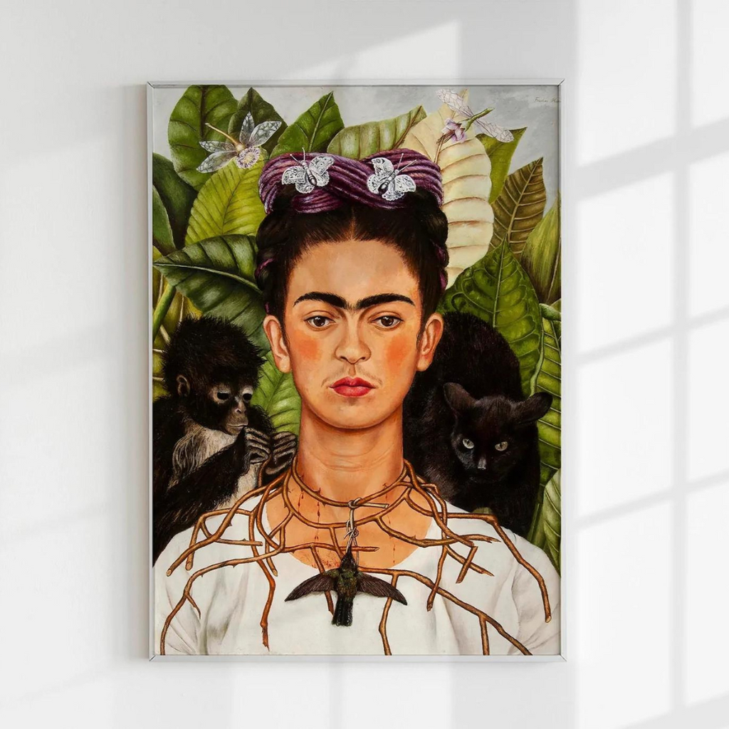Plakatas "Self Portrait by Frida Kahlo"
