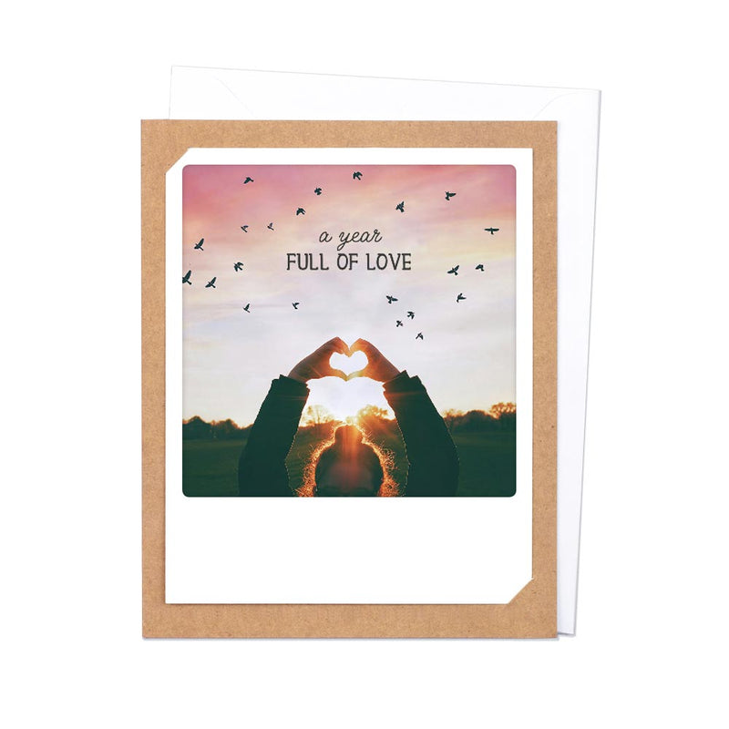 Atvirukas „A Year Full Of Love“