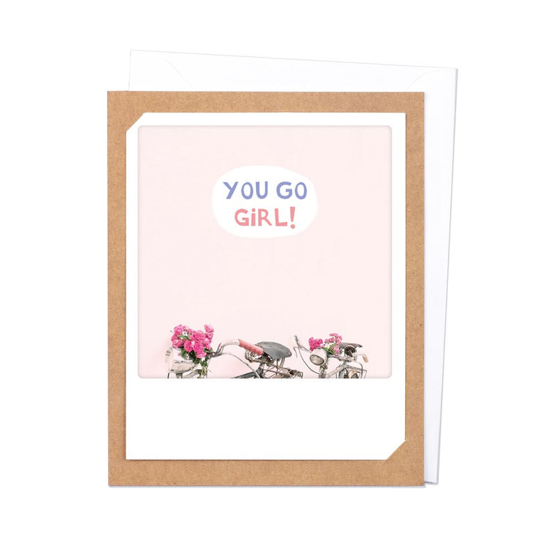 Atvirukas Pickmotion „You go girl“