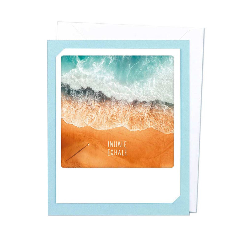 Atvirukas Pickmotion „Inhale. Exhale“