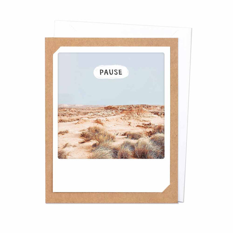 Atvirukas Pickmotion „Pause“