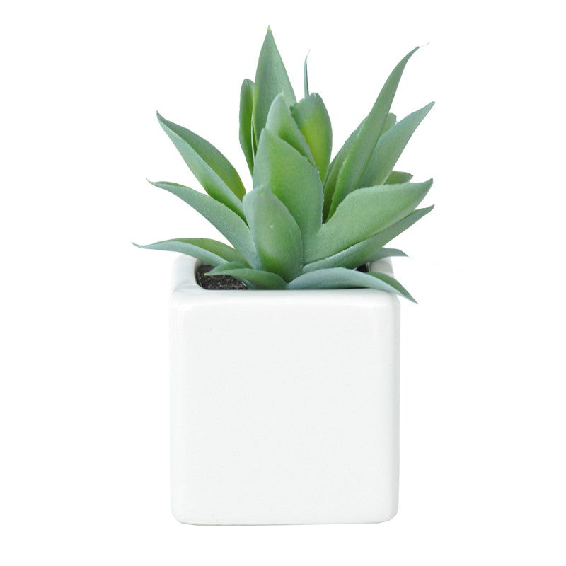 Dirbtinė gėlė vazonėlyje