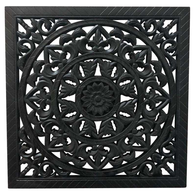 Sienos dekoracija „Black ornaments"